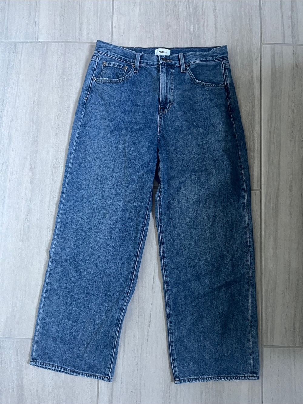 Pistola wide leg jeans